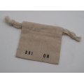 custom printed eco-friendly drawstring jute bags